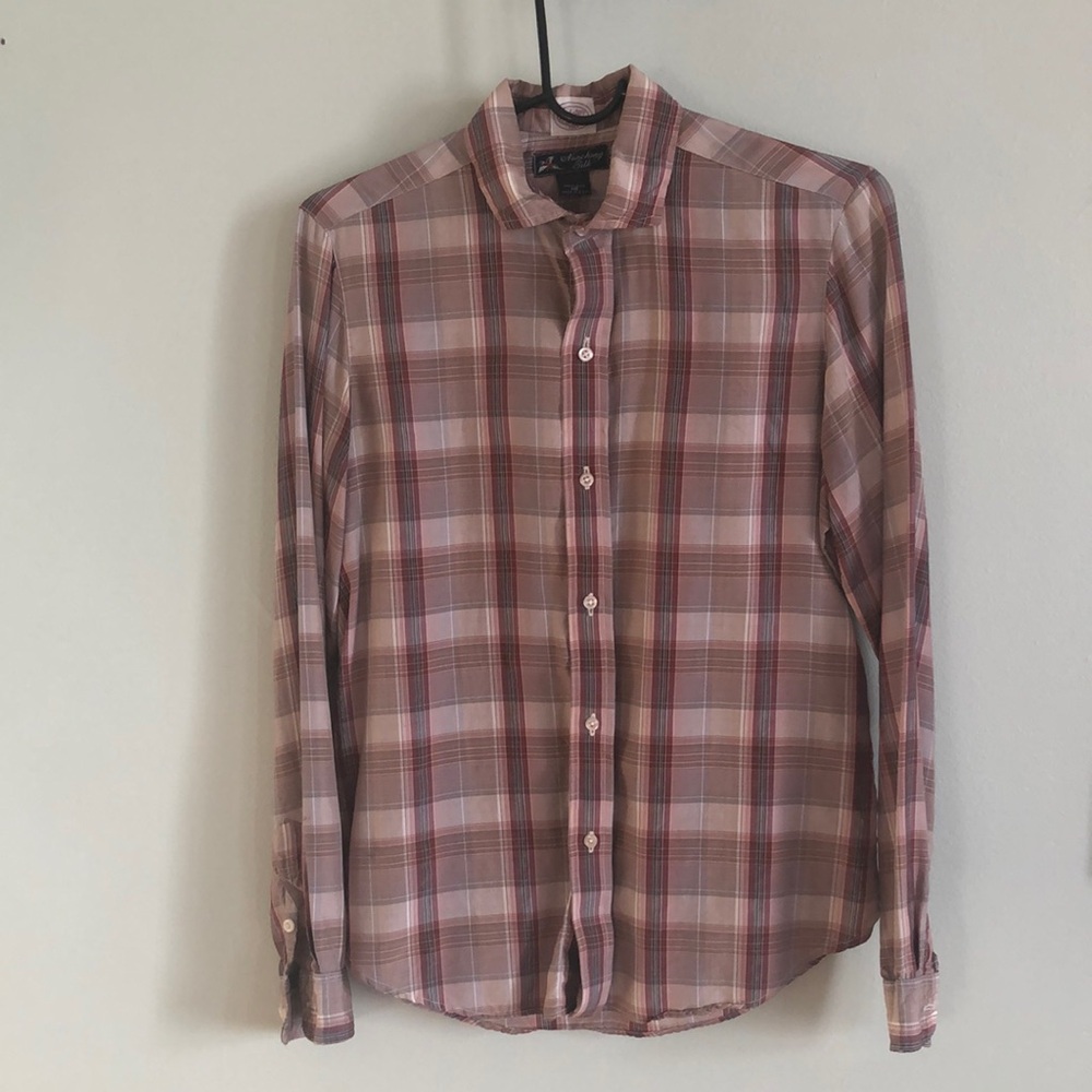 Silk Button-Up Shirt